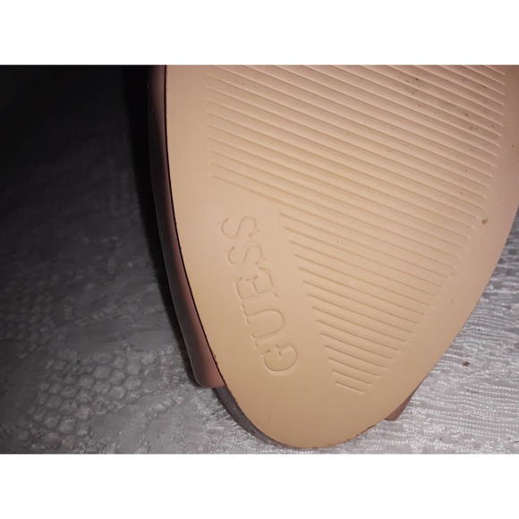 NIB GUESS 9.5M HONOREY Peep-Toe Pumps Heels - Picture 9 of 11